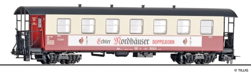 Tillig 03924 - H0e - Personenwagen Echter Nordhäuser Doppelkorn, HSB, Ep. V